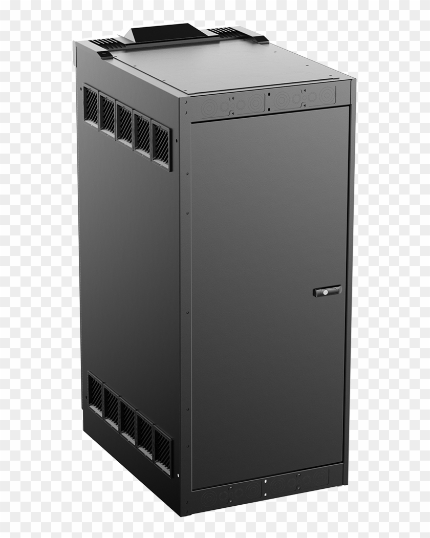 Texas Tough 25ru 30" Deep Rack With Solid Door - Computer Hardware Clipart #583761