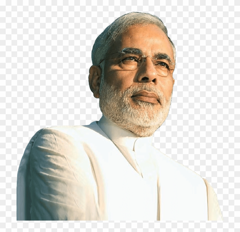 Narendra Modi White Sideview - Narendra Modi Png Clipart