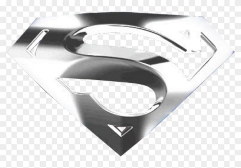 Silver Superman Logo Png - Superman Logo Metal Png Clipart