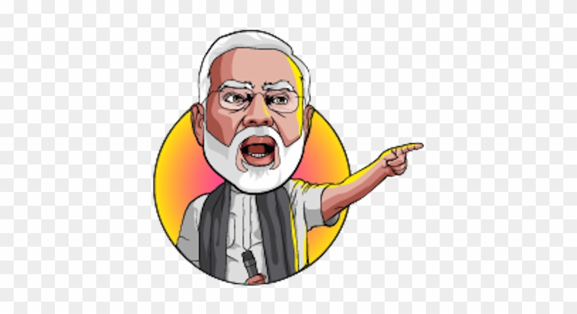 Narendra Modi Png Transparent Images - Modi Illustrations Clipart #584176