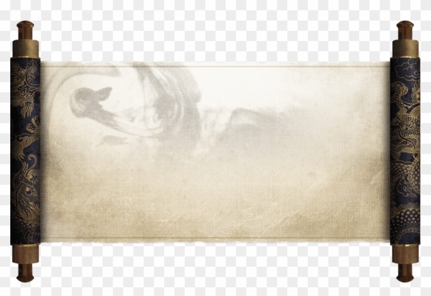 Report Abuse - Asian Scroll Png Clipart