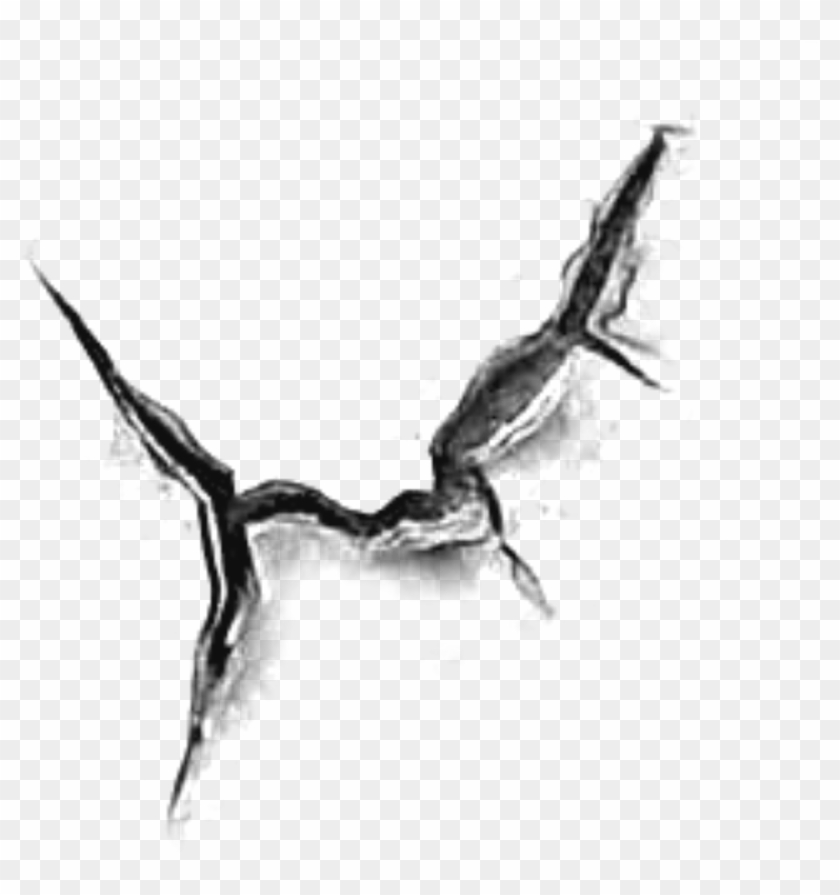 Tear Hole Cracked Cracking Cracks Ground Overlay Clipart #584518