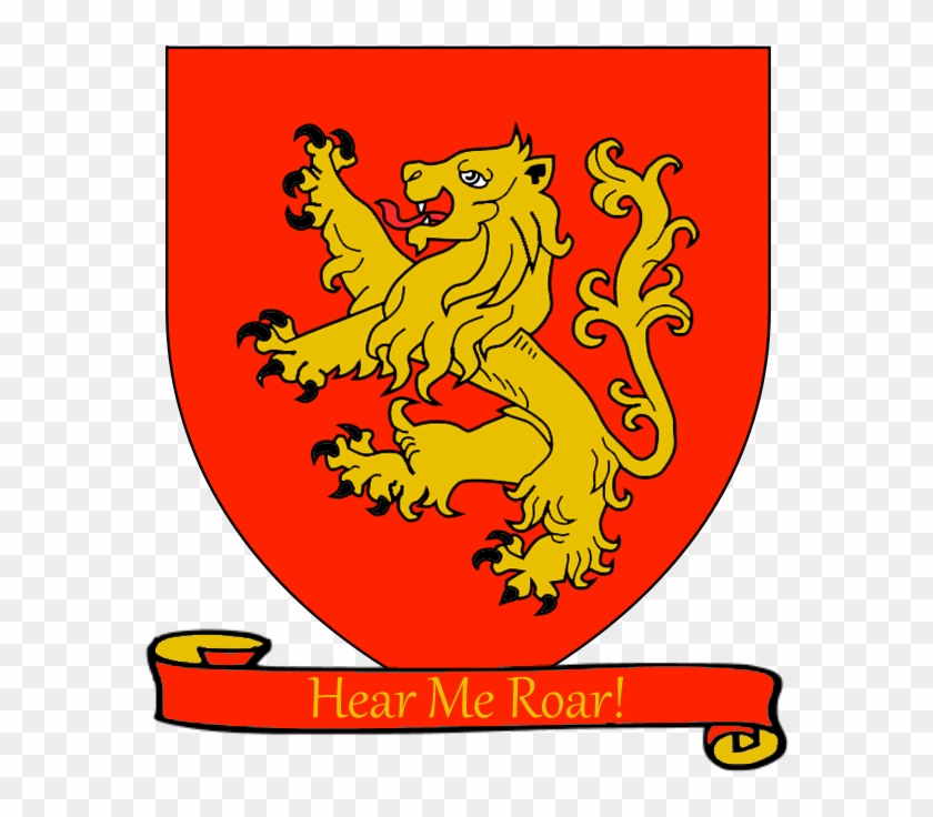 A Song Of Ice And Fire Arms Of House Lannister Red - House Lannister Coat Of Arms Clipart