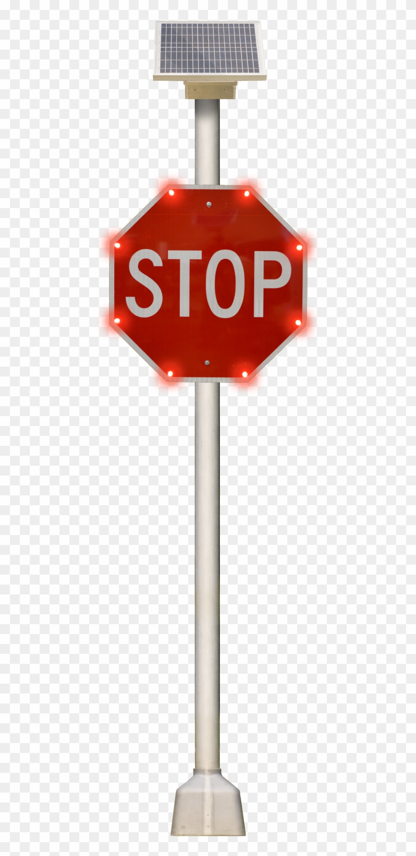 Sign Alert Pole - Stop Sign Clipart