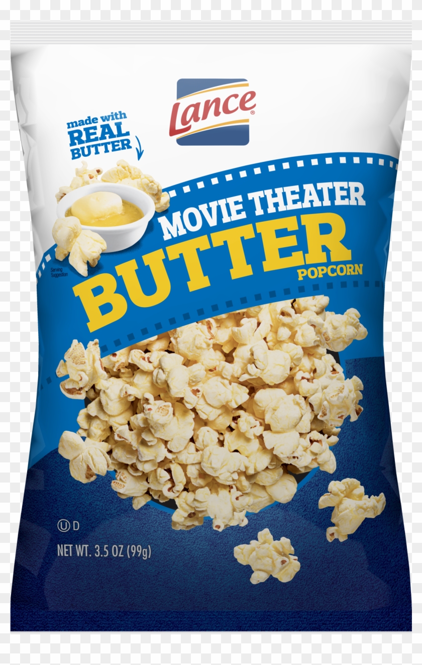Lance Popcorn Movie Theater Butter Clipart