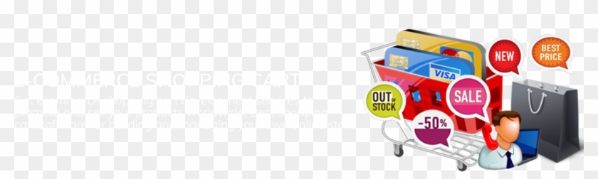 E-commerce Shopping Cart Clipart
