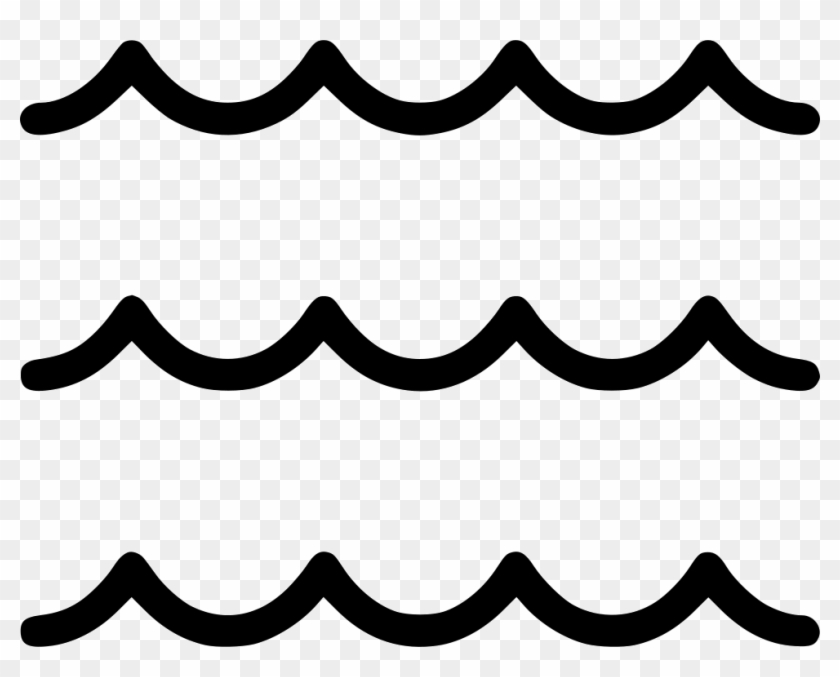 Png File - Black And White Wave Clipart Transparent Png