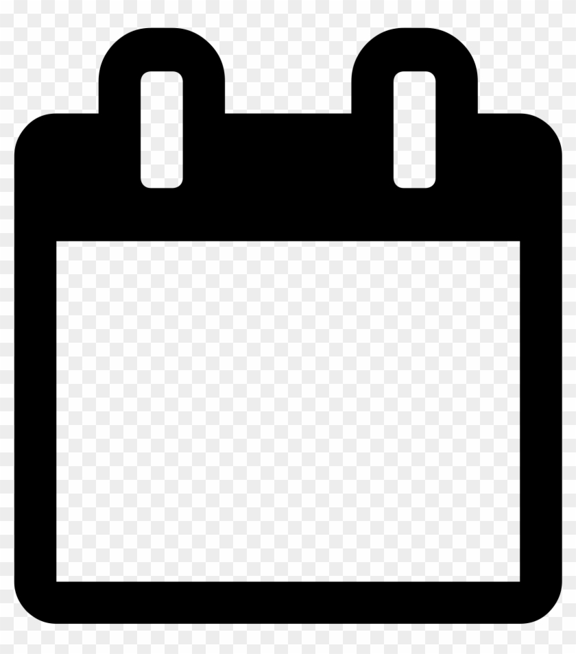Icons Transparent Calendar - Calendar Png Clipart