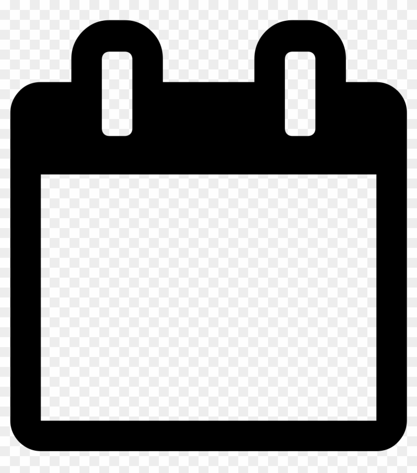 Icons Transparent Calendar - Calendar Png Clipart #584868