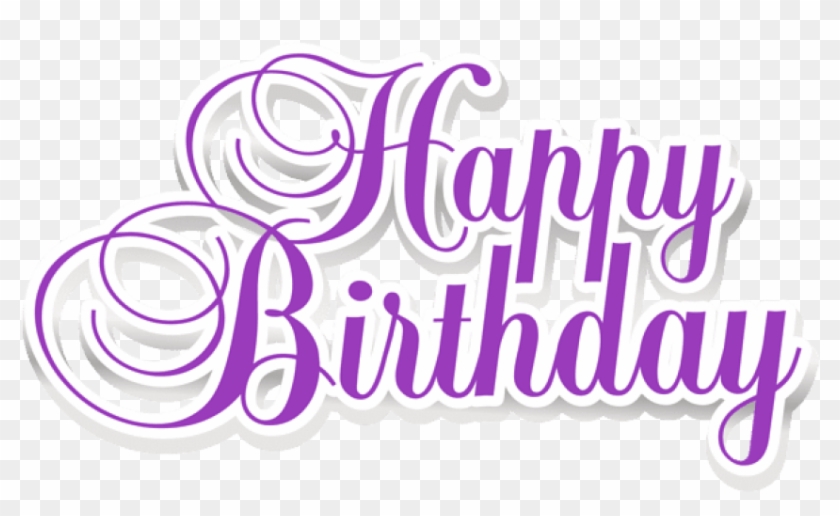 Free Png Download Transparent Happy Birthday Png Images - Transparent Happy Birthday Png Clipart #584891