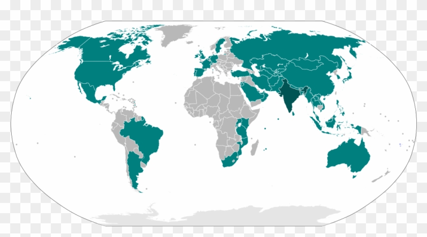 List Of International Prime Ministerial Trips Made - Countries In The World That Drive Clipart #584892