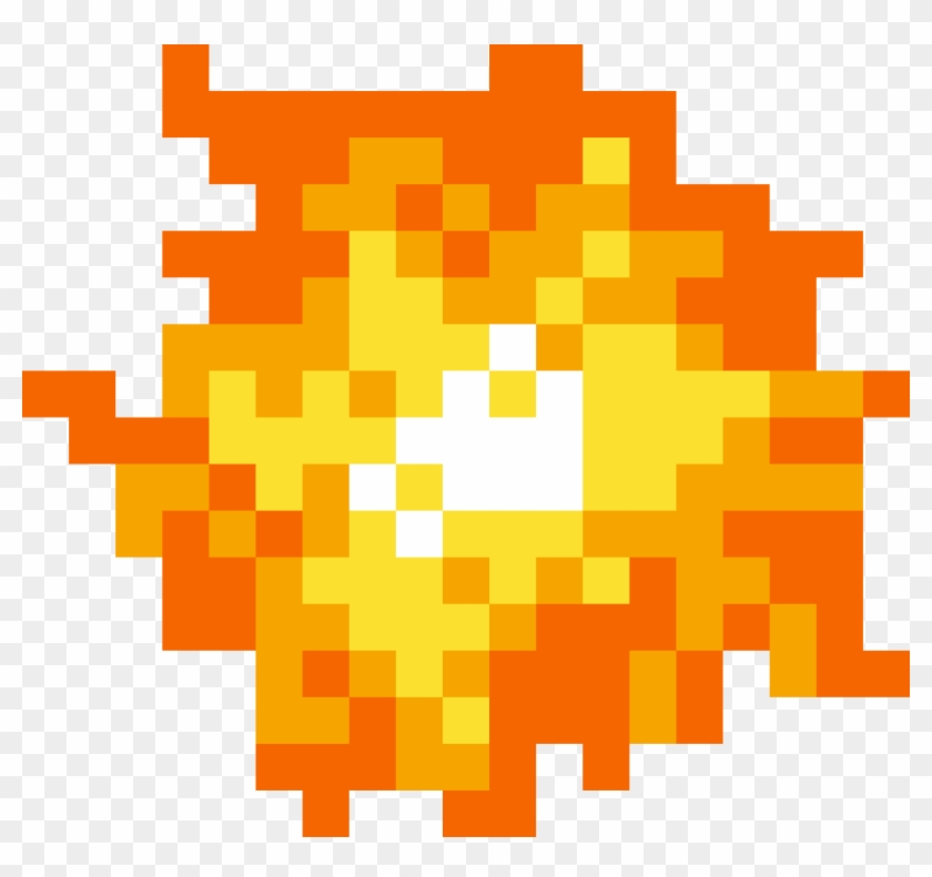 Spark - Pixel Art Spark Clipart