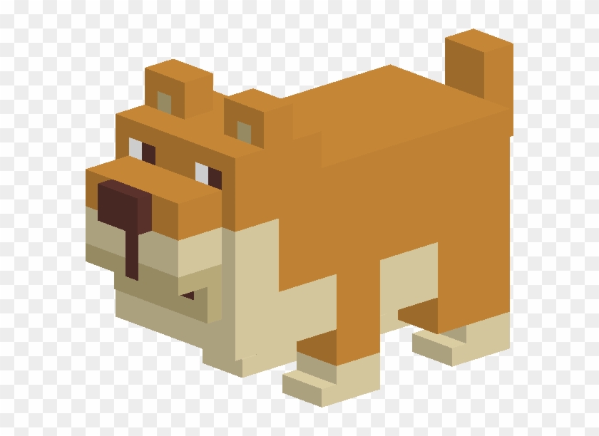 Crossy Road Brown Dog - Crossy Road Characters Doge Clipart #585417