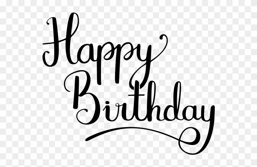 Png Transparent Image Mart - Happy Birthday Typography Png Clipart