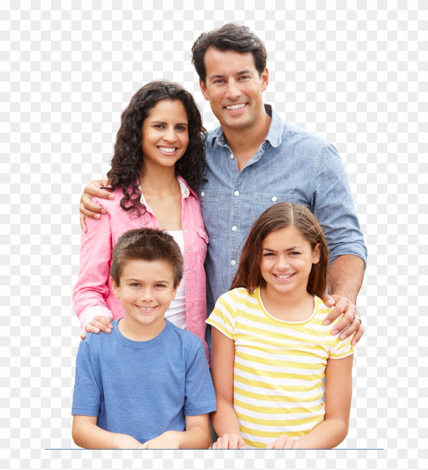 Free Local Delivery - Family With 2 Kids Clipart