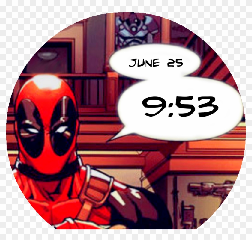 Deadpool One Preview Clipart