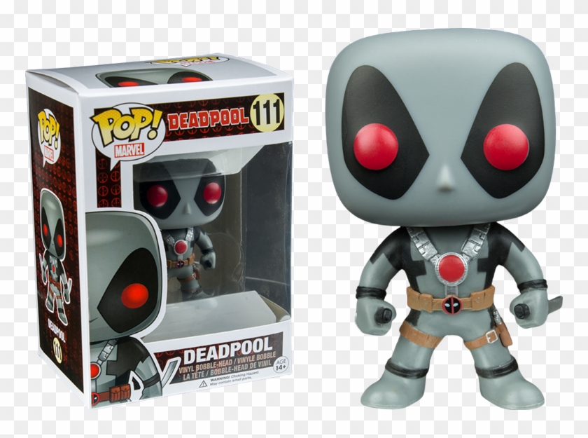 Deadpool With Swords X-force Pop Vinyl Figure (marvel - Deadpool Pop Vinyl Clipart #585677