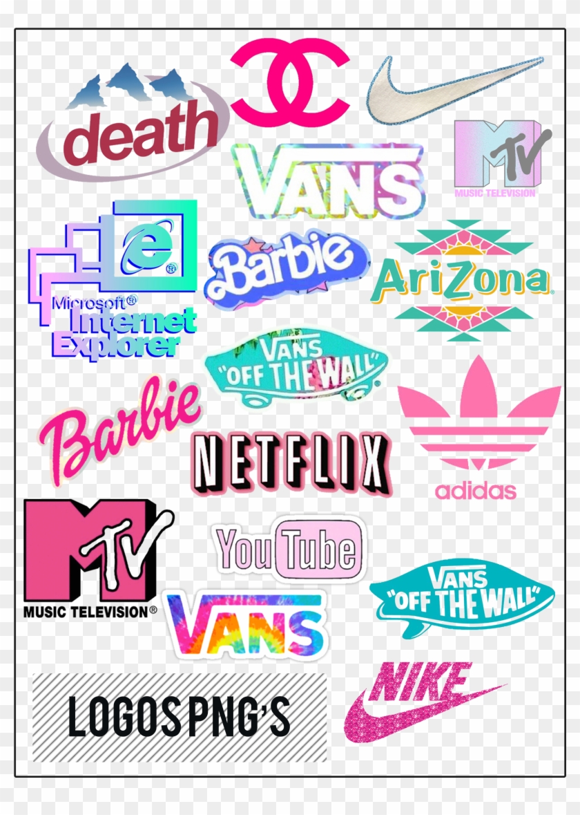 Aesthetic Clipart Random - Aesthetic Brand Logos - Png Download