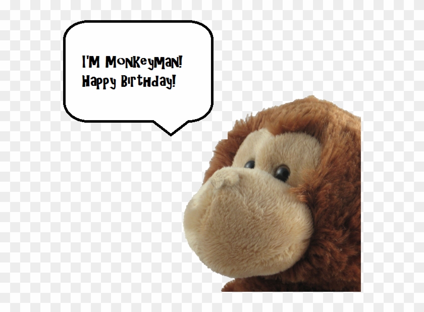 Monkeyman Happy Birthday - Happy Birthday Man 16 Clipart