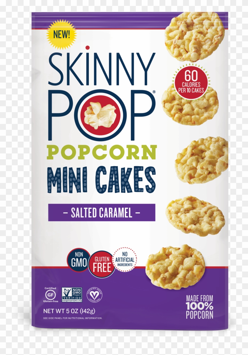 Salted Caramel Popcorn Mini Cakes Clipart