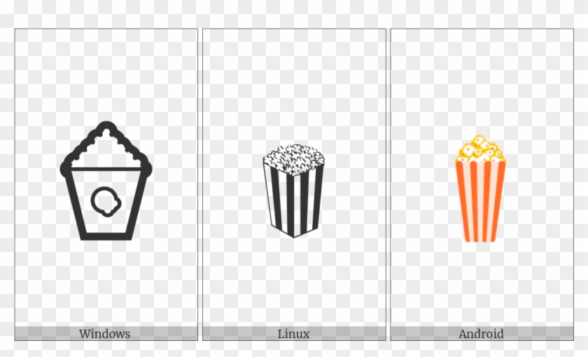 Popcorn On Various Operating Systems Clipart #586044