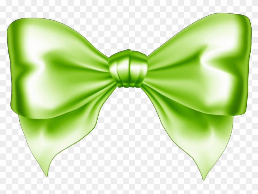 Mq Green Bow Decorate Decoration Colormix Fte Clipart #586047