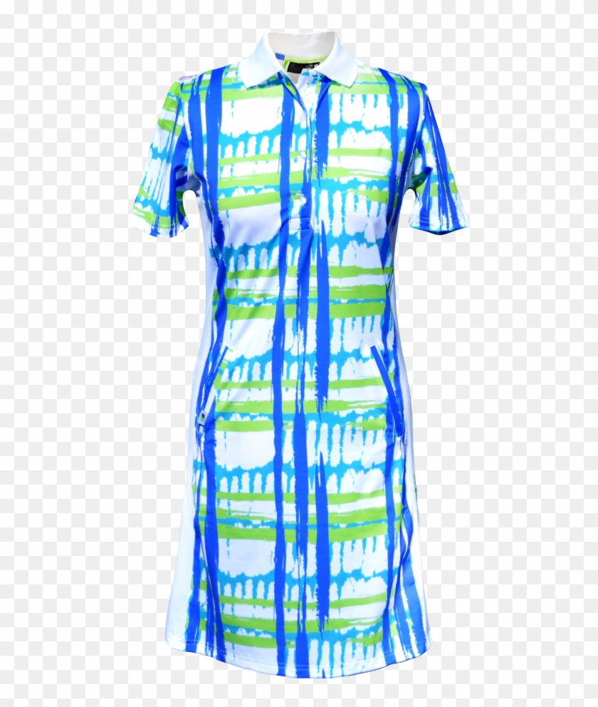 Brush Strokes Ladies Dress - Day Dress Clipart