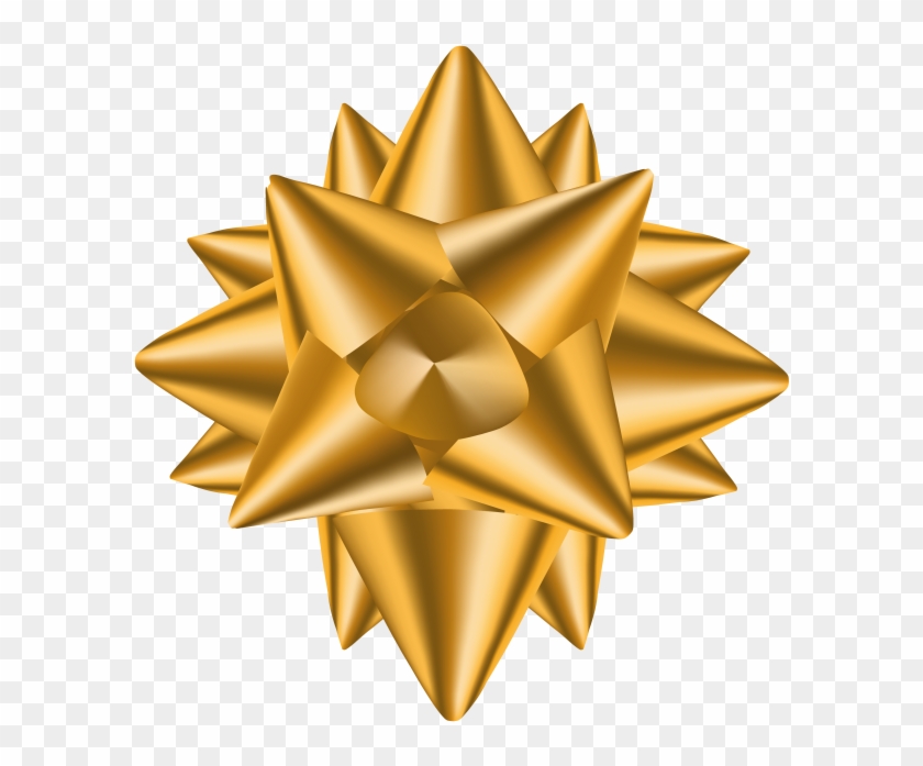 Gift Bow - Types Of Decorative Bows Clipart #586212