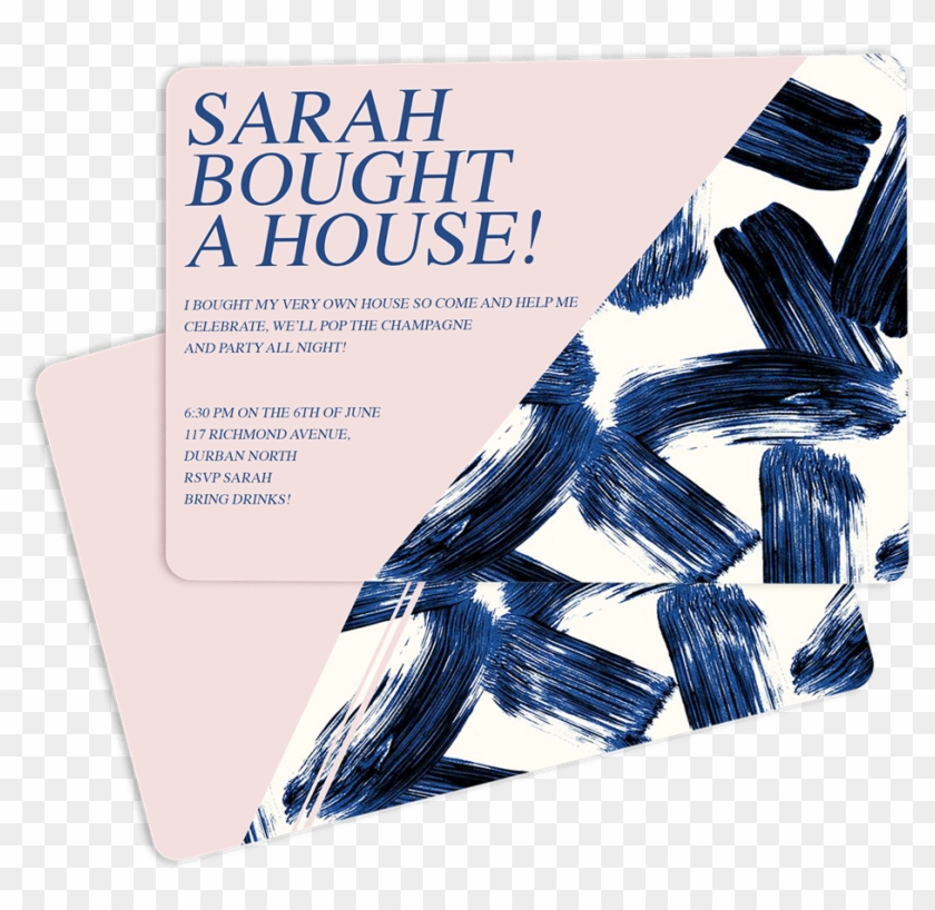 Picture Of Brush Stroke Invitation Clipart #586592