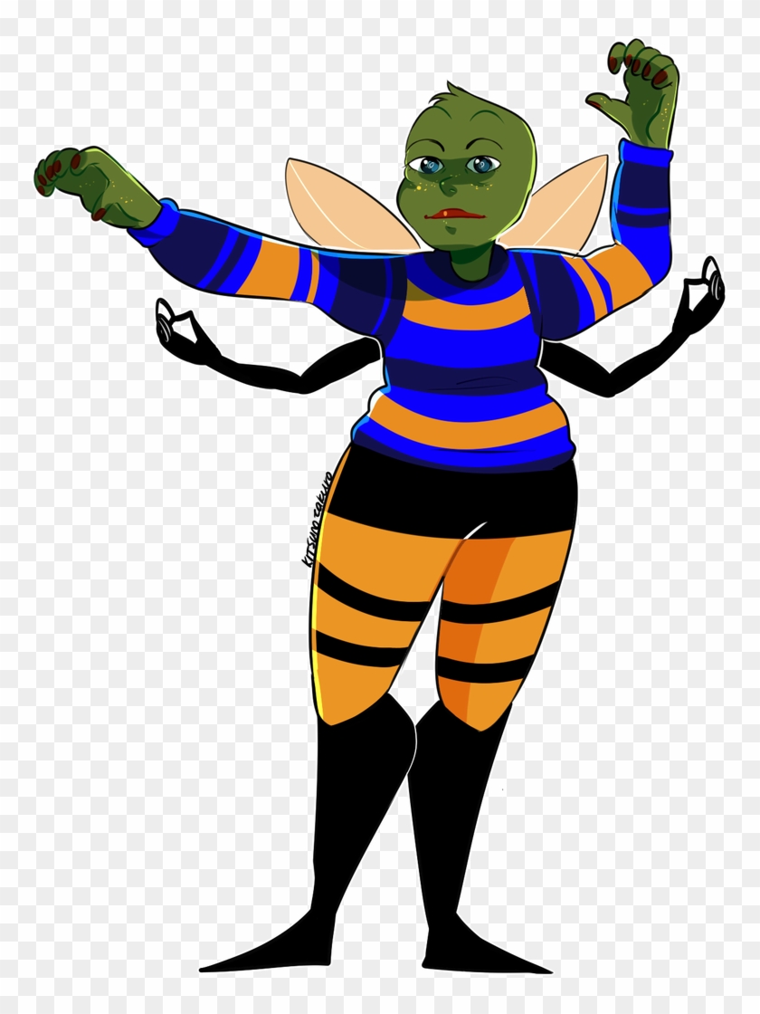 Pepe Fusion Shitpost Png Transparent Background - Barry B Benson Png Clipart #586702