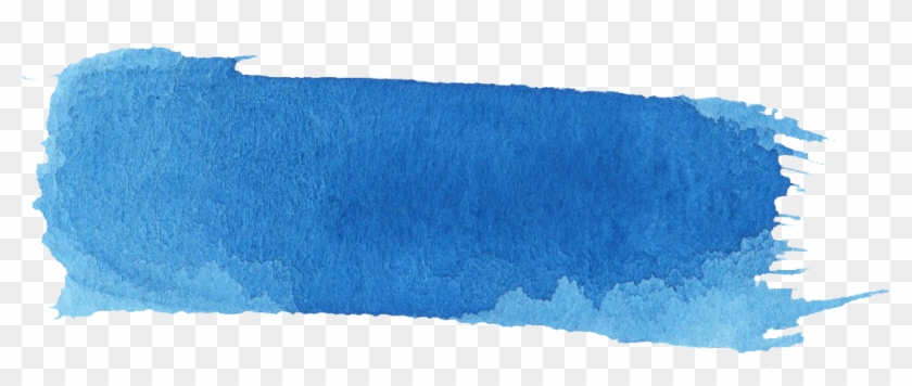 1078 X 406 42 - Paint Brush Png Blue Clipart #586768
