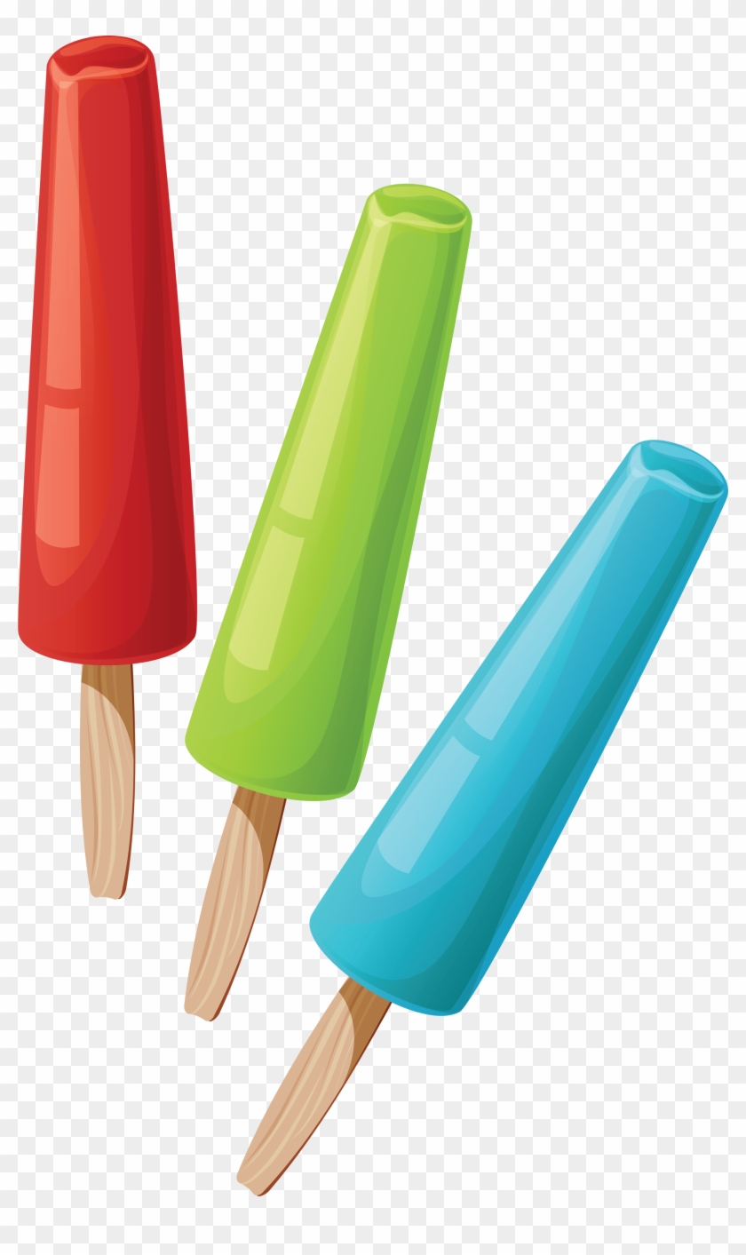 Ice Cream Fruit Pop Clipart