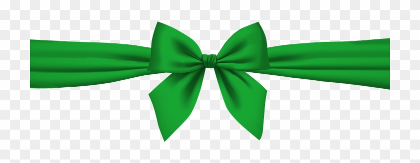 Green Bow Png Clipart