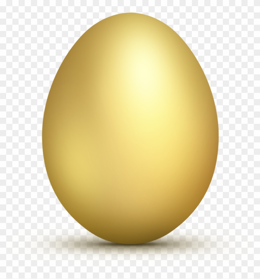 804 X 821 7 - Golden Egg Clipart - Png Download