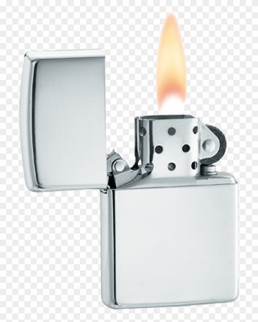 Zippo-lighter Blank Krom Clipart #587286