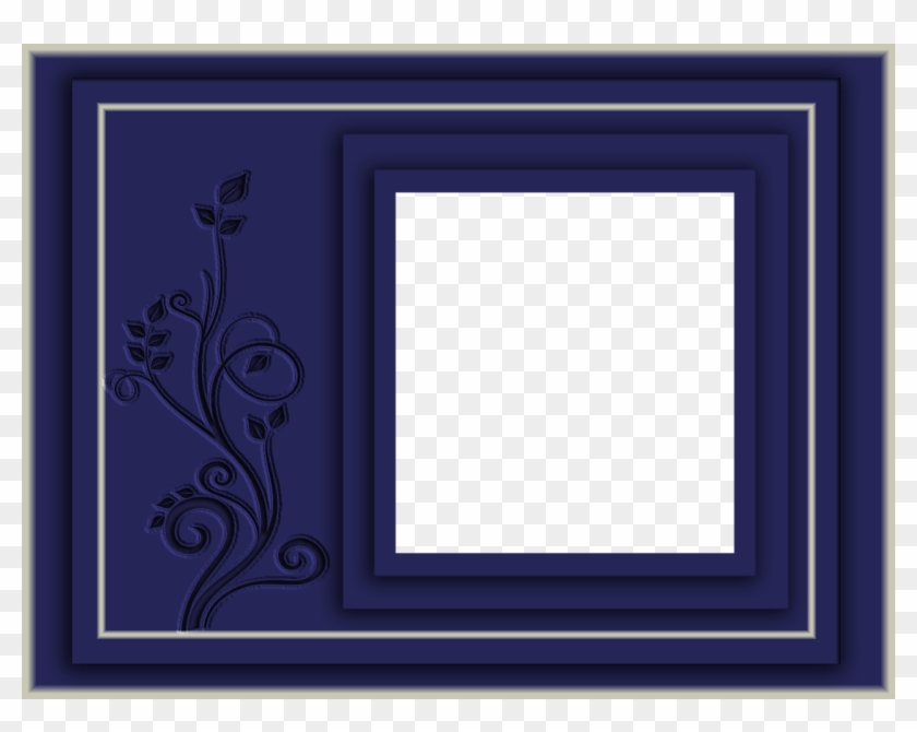 Frame Png Texture Frame Png Blue Frame Png Pictures - Photograph Clipart #587454