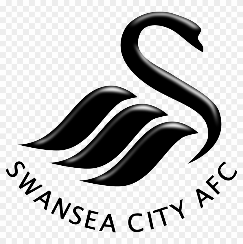 Swansea City Afc Logo - Swansea City Logo Png Clipart #587523