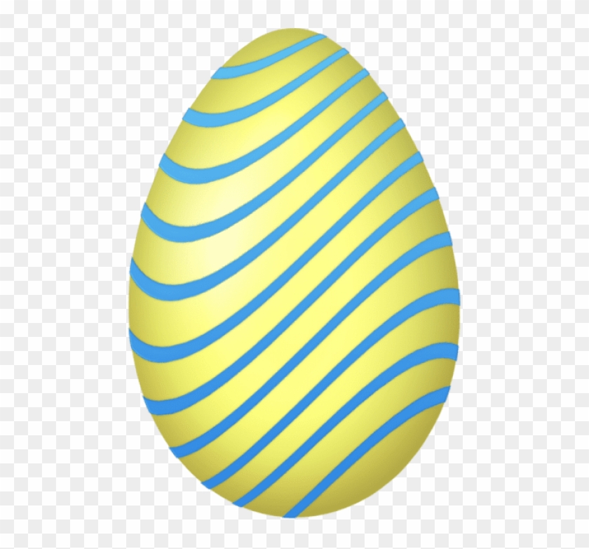 Free Png Download Yellow And Blue Easter Egg Png Images - Yellow And Blue Egg Clipart
