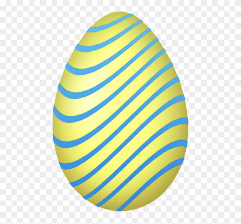 Free Png Download Yellow And Blue Easter Egg Png Images - Yellow And Blue Egg Clipart #587634