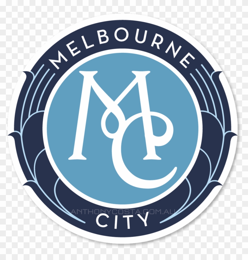Man City New Logo Png Pictures Free Download - Melbourne City New Logo Clipart #587913