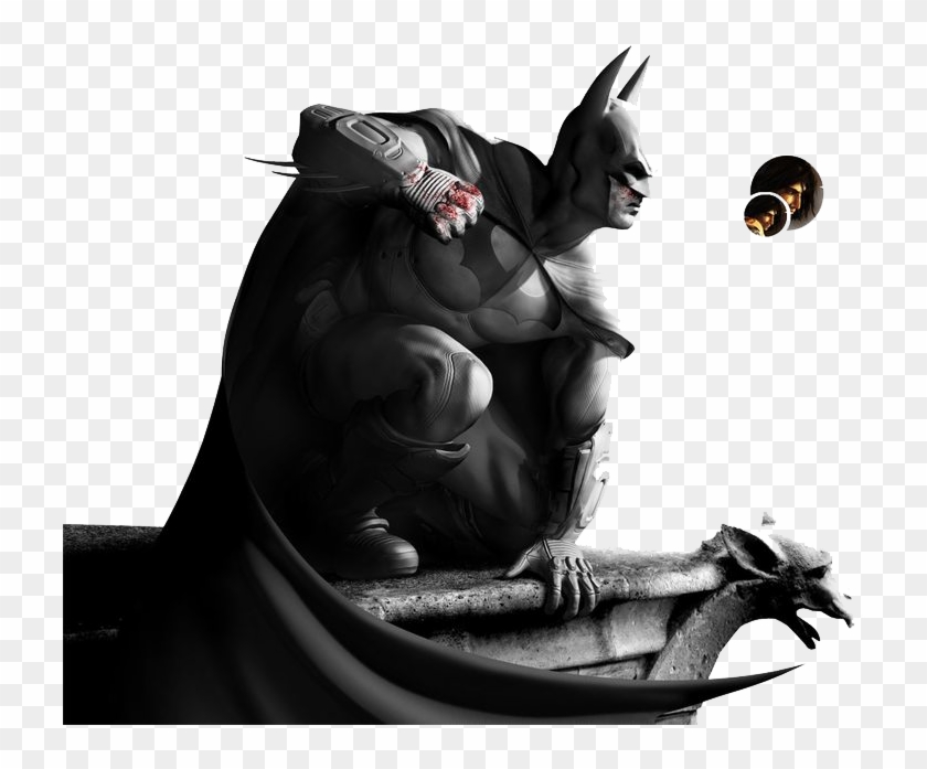 Batman Arkham City Png Transparent Image - Batman Arkham City Png Clipart #587981