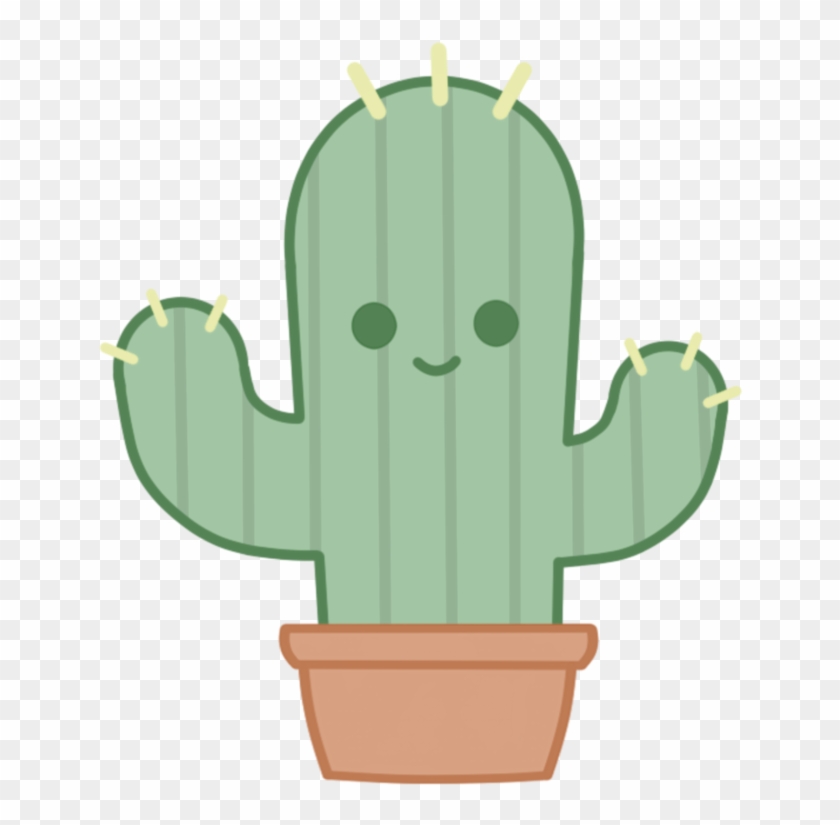 Cactaceae Plant Drawing Kavaii - Cactus Png Drawing Clipart