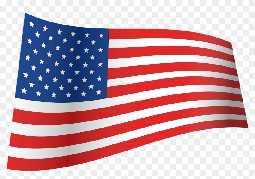 File - Us Flag - Iconic Waving - Svg - Wikimedia Commons - Usa Flag Waving Png Clipart #588354