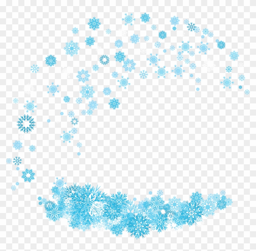 Winter Decoration Snowflakes Png Clip Art Image Transparent Png #588355