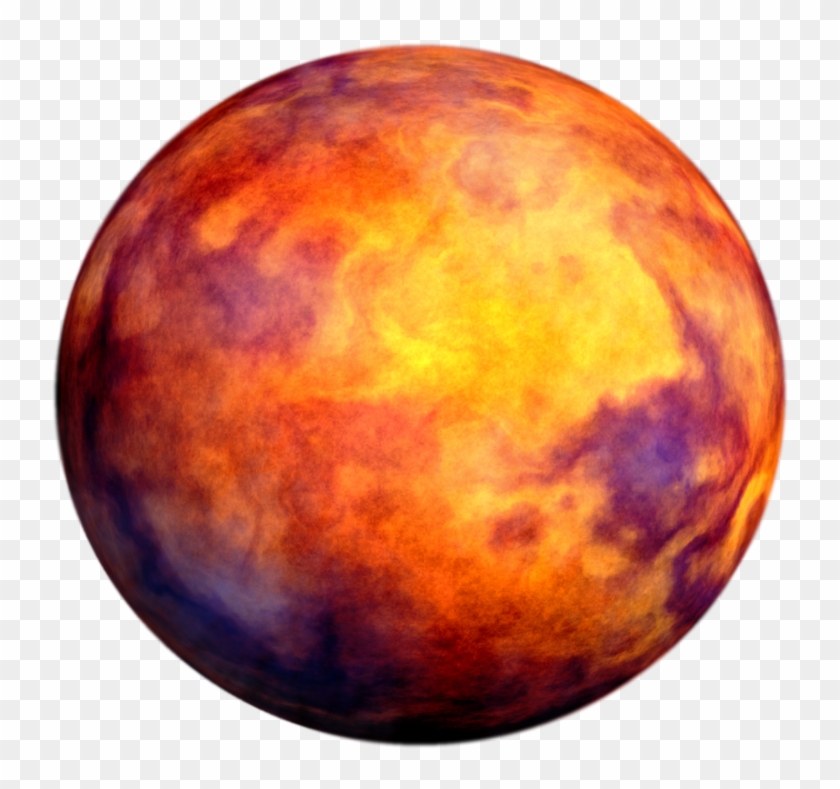 Png Transparent Planet - Red Planet Transparent Background Clipart