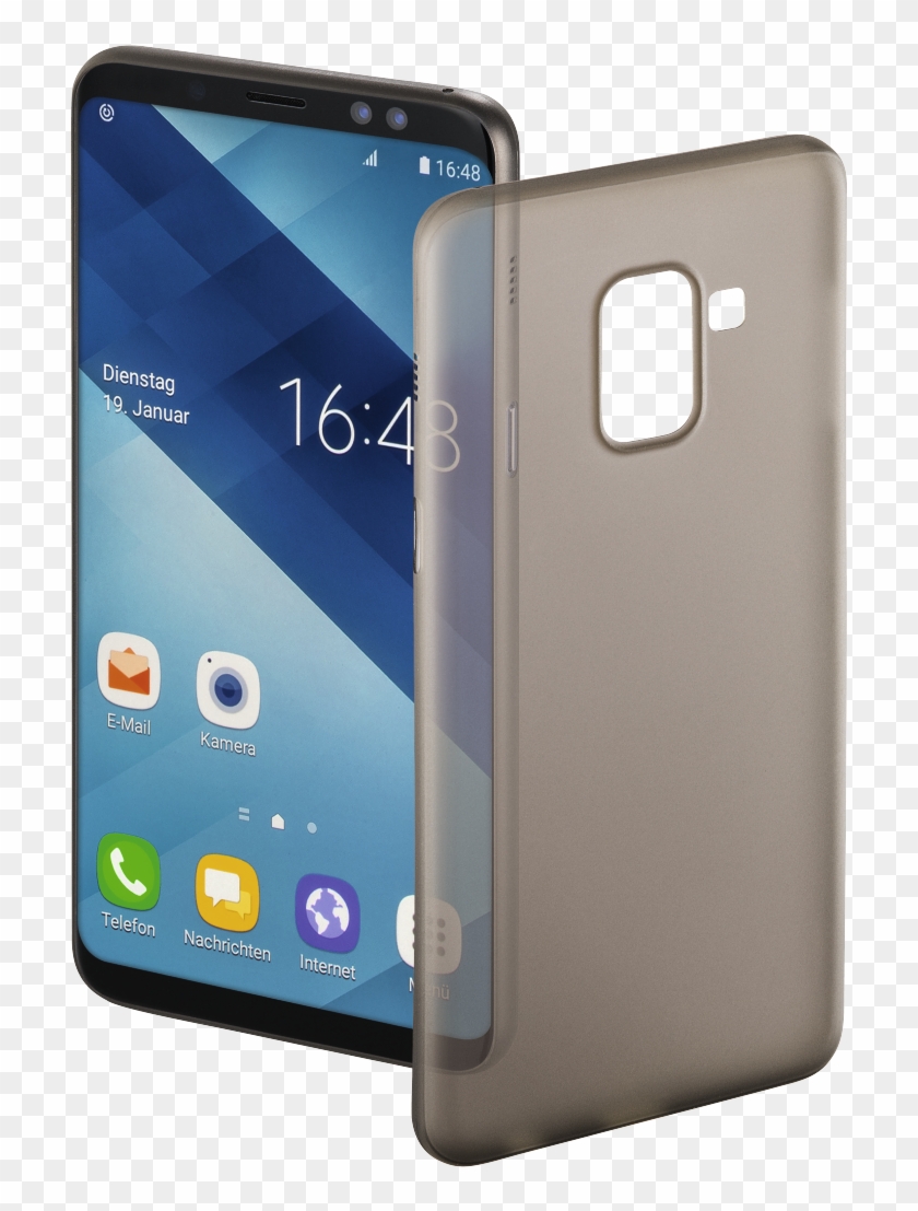 "ultra Slim" Cover For Samsung Galaxy A6 , Black - Samsung A6+ Covers Clipart