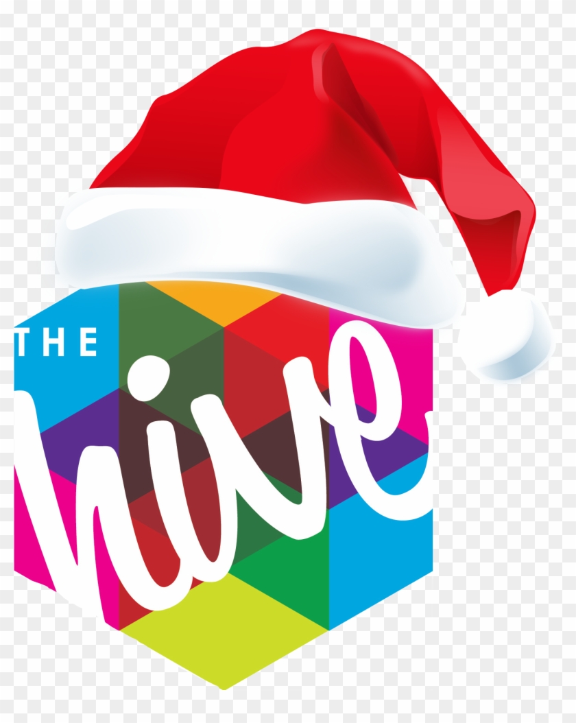 Hive Logo Christmas Hat - Hive Wirral Youth Zone Logo Clipart