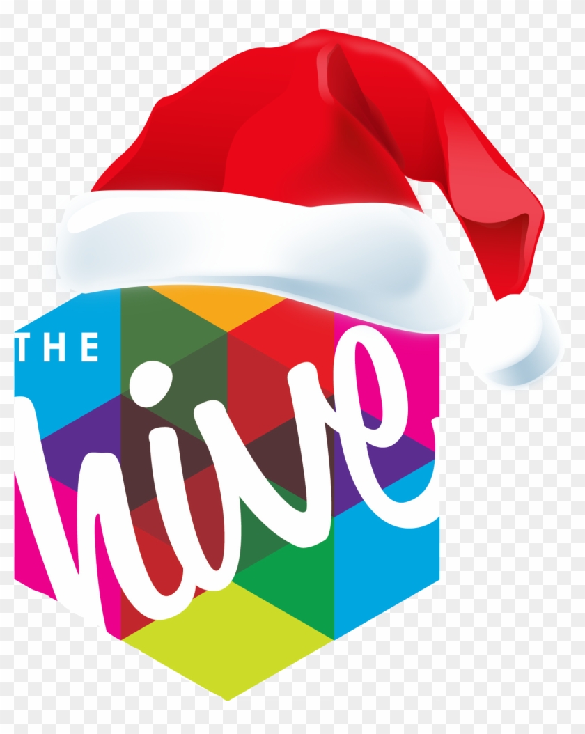 Hive Logo Christmas Hat - Hive Wirral Youth Zone Logo Clipart #589005