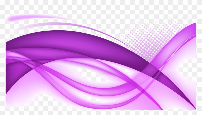 Purple Abstract Lines Png Picture - Purple And White Background Clipart #589035
