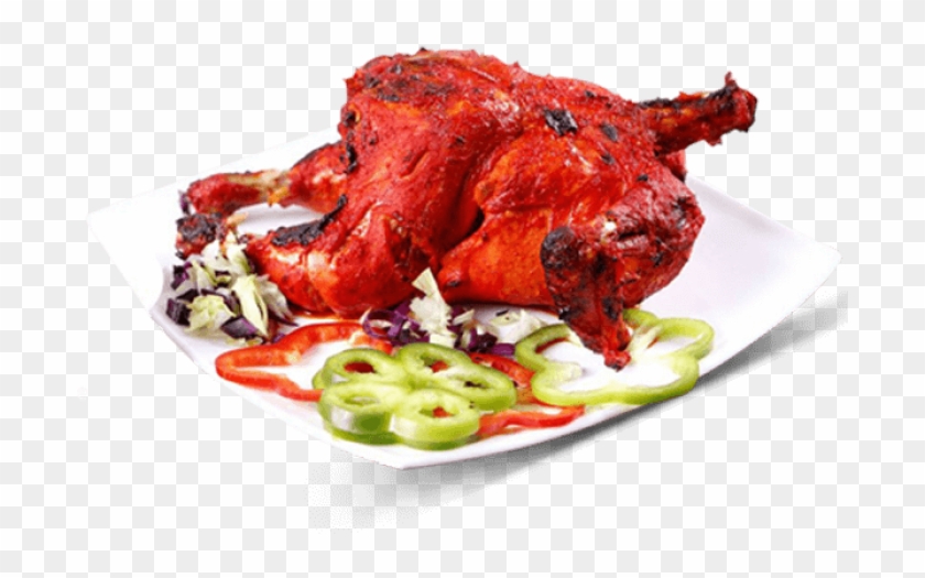 Tandoori Chicken Png - دجاج هندي احمر Clipart
